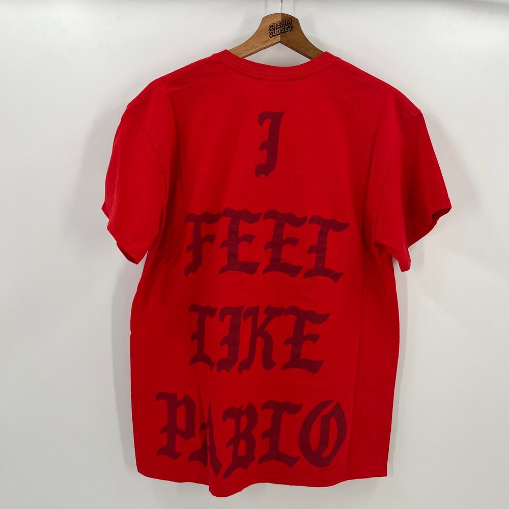 Kanye West Yeezy I Feel like Life of Saint Pablo Houston Pop Up Tour Merch Tee M